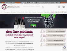 Tablet Screenshot of cave-spirituelle.com